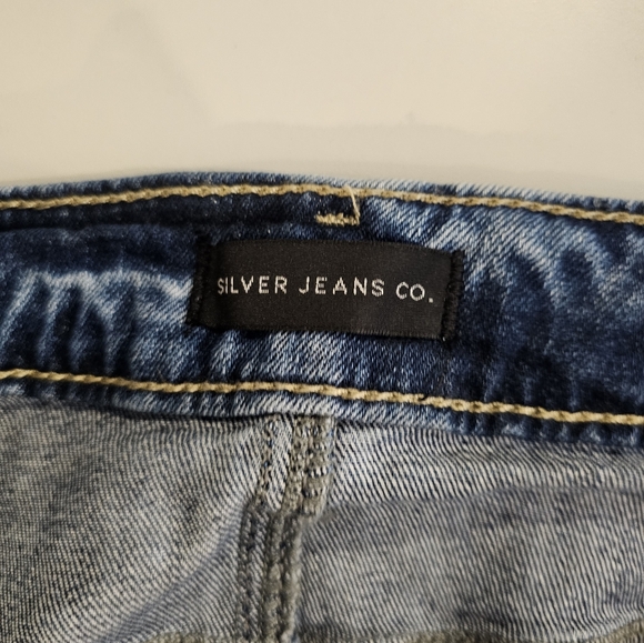 Silver Jeans Blue Straight Leg Denim - Picture 5 of 9